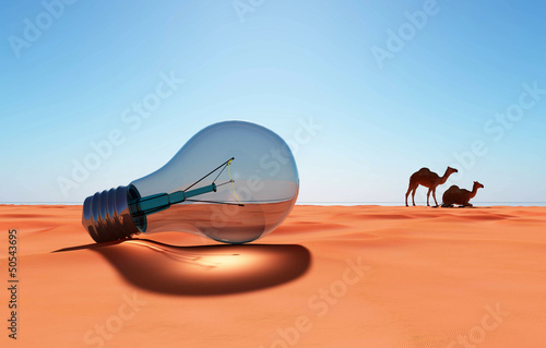 Illustration: Electric light Electric light