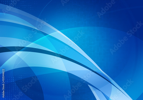 Illustration: blue line graphics blue line graphics