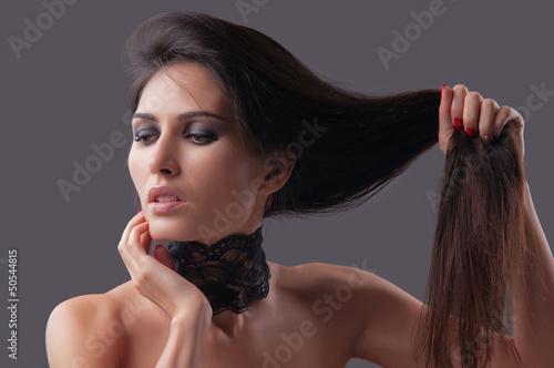Photo: portrait of a woman portrait of a woman