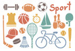 sport icon set