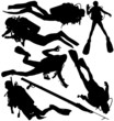 Scuba Diver And Speargun Vecto...