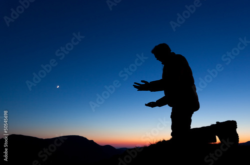 Photo: Man Praying Man Praying