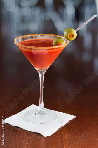 Photo: Bloody mary cocktail Bloody mary cocktail