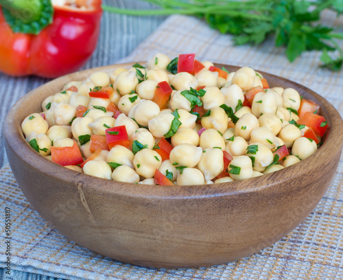 Photo: Chickpea salad Chickpea salad