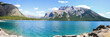 Panorama lake Minnewanka 2