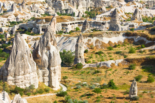 Photo: Ortahisar cave city in Capapdocia, Turkey Ortahisar cave city in Capapdocia, Turkey