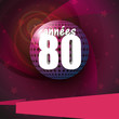 année 80 pink
