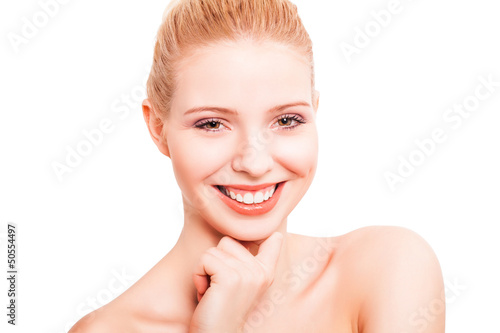Photo: attraktive junge blonde Frau attraktive junge blonde Frau
