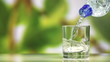 Video: Fresh cool water pouring from a clean plastic water bottle. Fresh cool water pouring from a clean plastic water bottle.