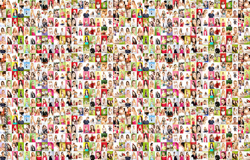 Photo: Portrait of a lot of people Portrait of a lot of people