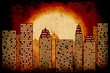 Retroplakat - Skyline