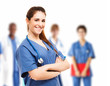 Nurse and her team