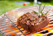 Steak on a grill