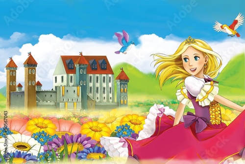 Illustration: The fairy - Beautiful Manga Girl - illustration The fairy - Beautiful Manga Girl - illustration