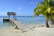 White beach Belize - clear water
