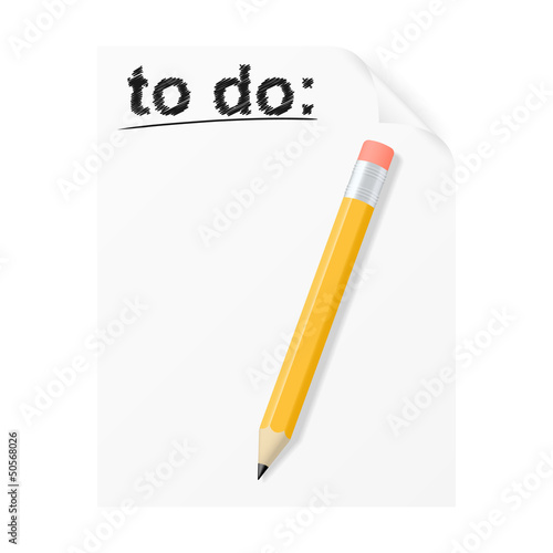 Vector: To do list. Vector illustration To do list. Vector illustration