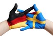 german and swedish hand