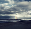 rainbow at sea