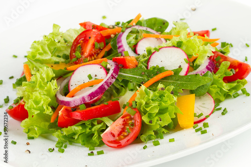 Photo: vegetable salad vegetable salad