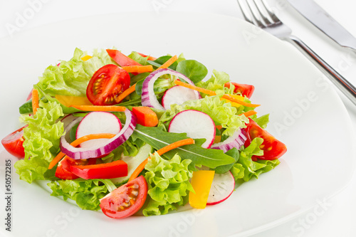 Photo: vegetable salad vegetable salad