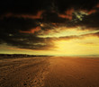 dusk beach