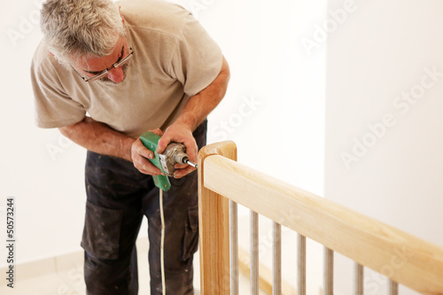 Photo: Escalier Escalier