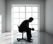 businessman sitting