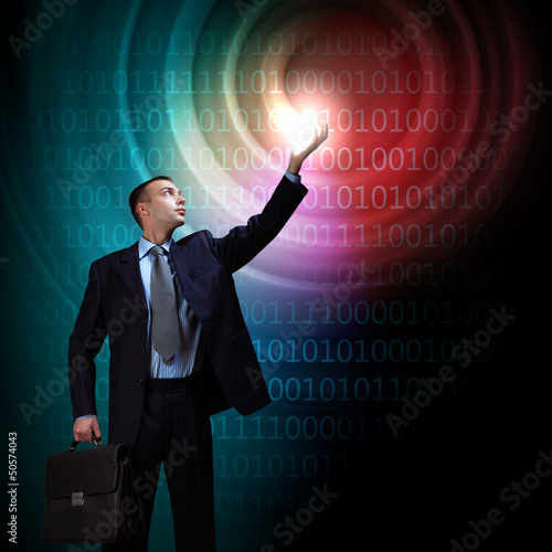 Photo: Modern technology in business Modern technology in business
