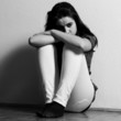 depressed tenage girl