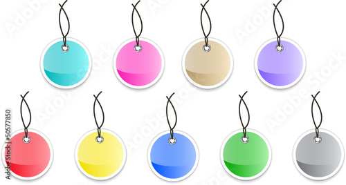 Vector: Sticky labels Sticky labels