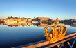 stockholm view with crown