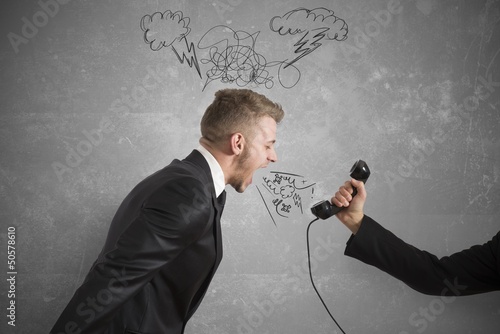 Photo: Tension at work Tension at work