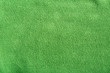 Green soft synthetic fleece