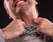 Chain around neck