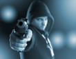 Gangster with gun