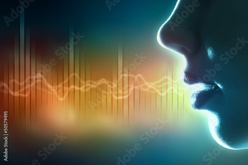 Photo: Sound wave illustration Sound wave illustration