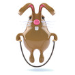Chocolate bunny is skipping today