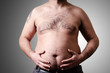 belly fat man