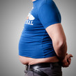 belly fat man