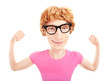 Funny nerdy athletee
