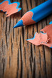 Blue pencil
