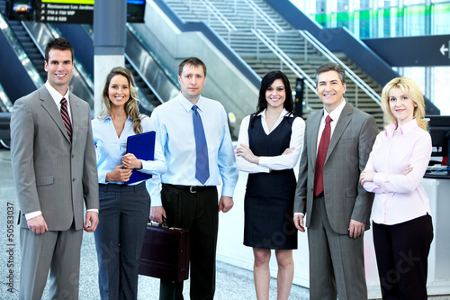 Photo: Business team. Business team.