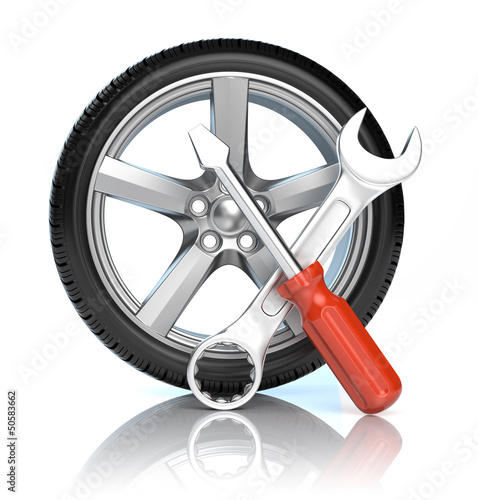 Illustration: Wheel repair Wheel repair