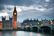 Westminster Bridge with Big Ben , London