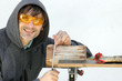 Photo: man with file man with file