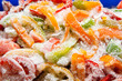 Foto: frozen vegetables closeup frozen vegetables closeup