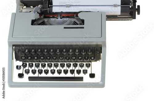 Photo: old type writer old type writer