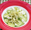 Foto: Gurkensalat mit Käse Gurkensalat mit Käse
