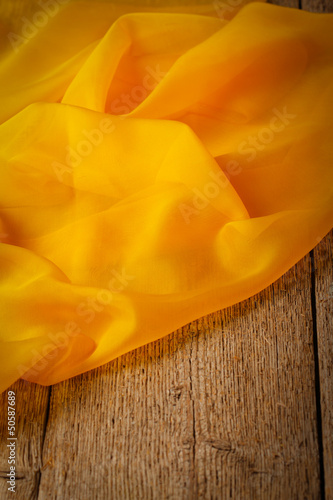Photo: Yellow silk scarf Yellow silk scarf