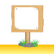 Shield from boards on white